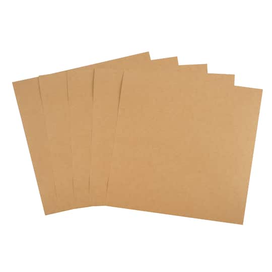 12" x 12" Kraft 65lb. Cardstock Paper Pack by Recollections™, 100 Sheets